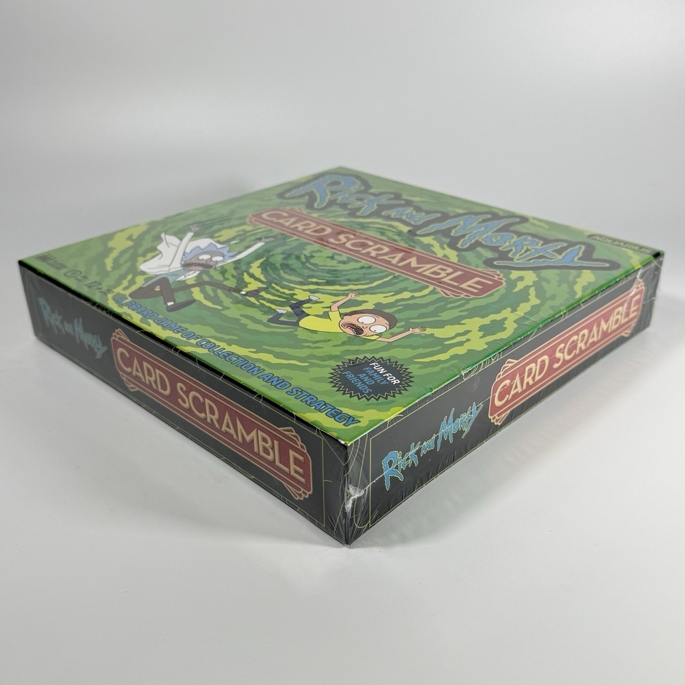 Rick and Morty Card Scramble Board Game - Picture 8 of 9